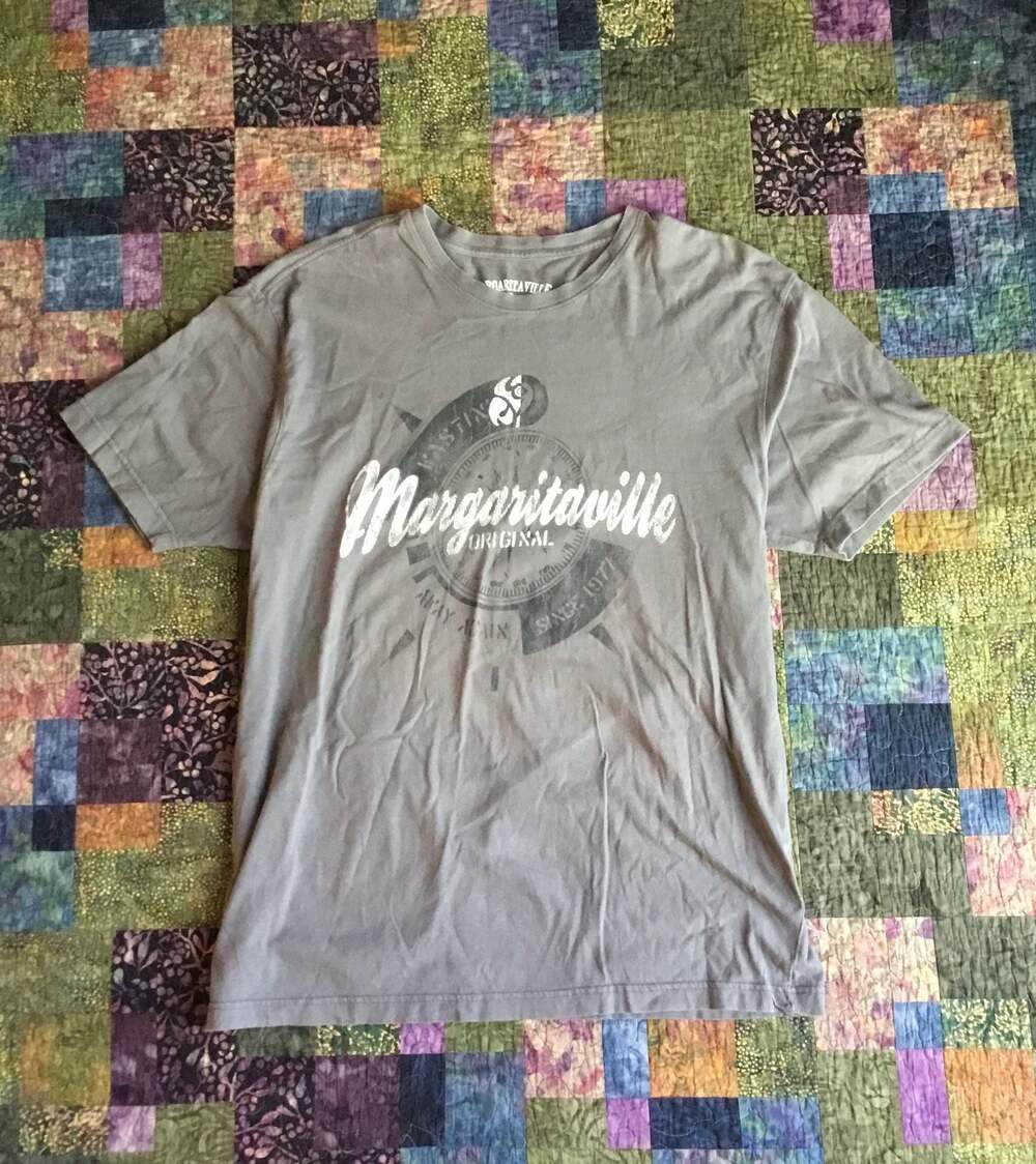 Margaritaville Original Wastin' Away Again Est. 1977 Graphic Gray T-Shirt